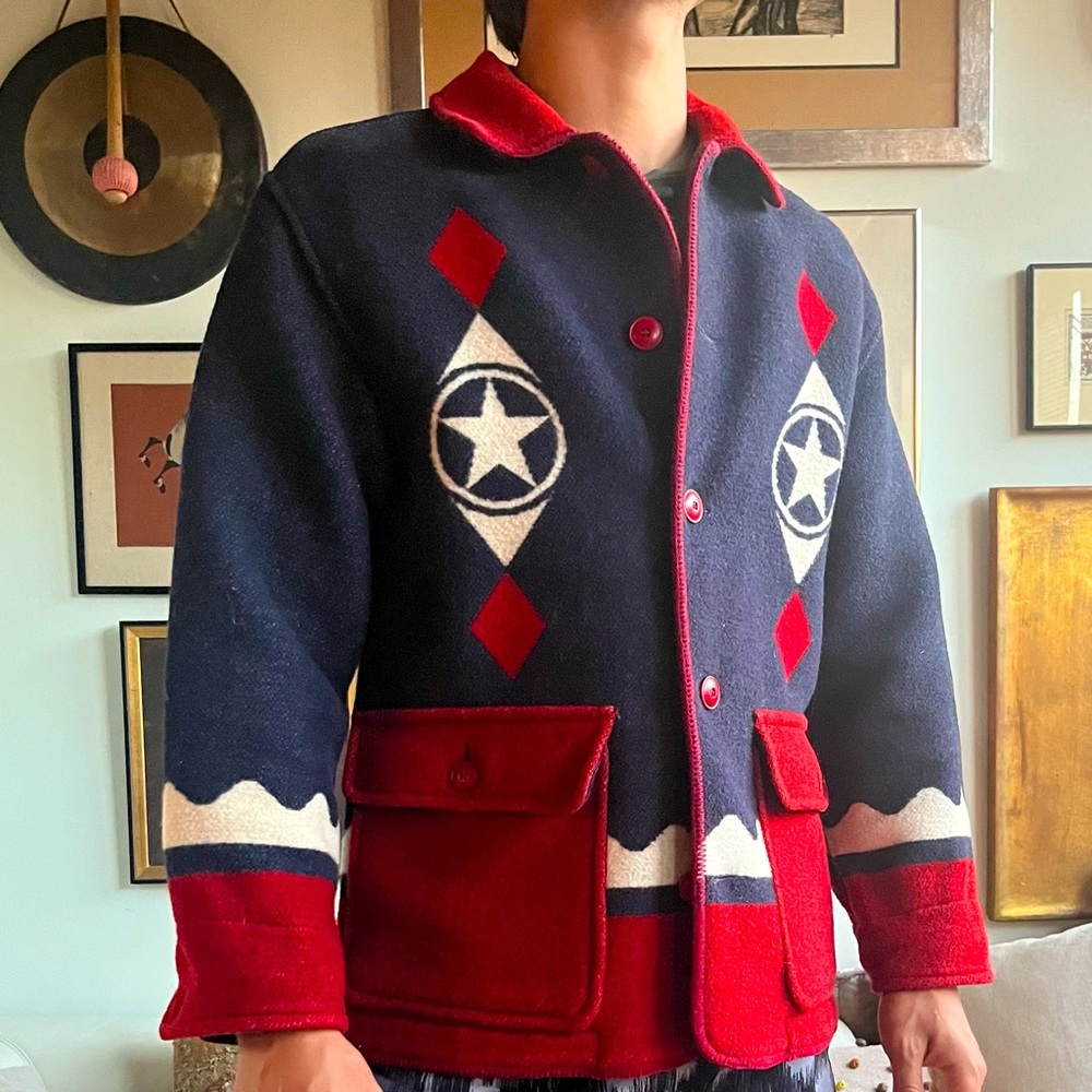 United colors of Benetton jacket Aztec Pendleton